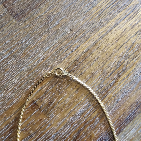 Lady Sedgwick Genuine Ruby / Opal with Gold plated Necklace - Picture 5 of 6